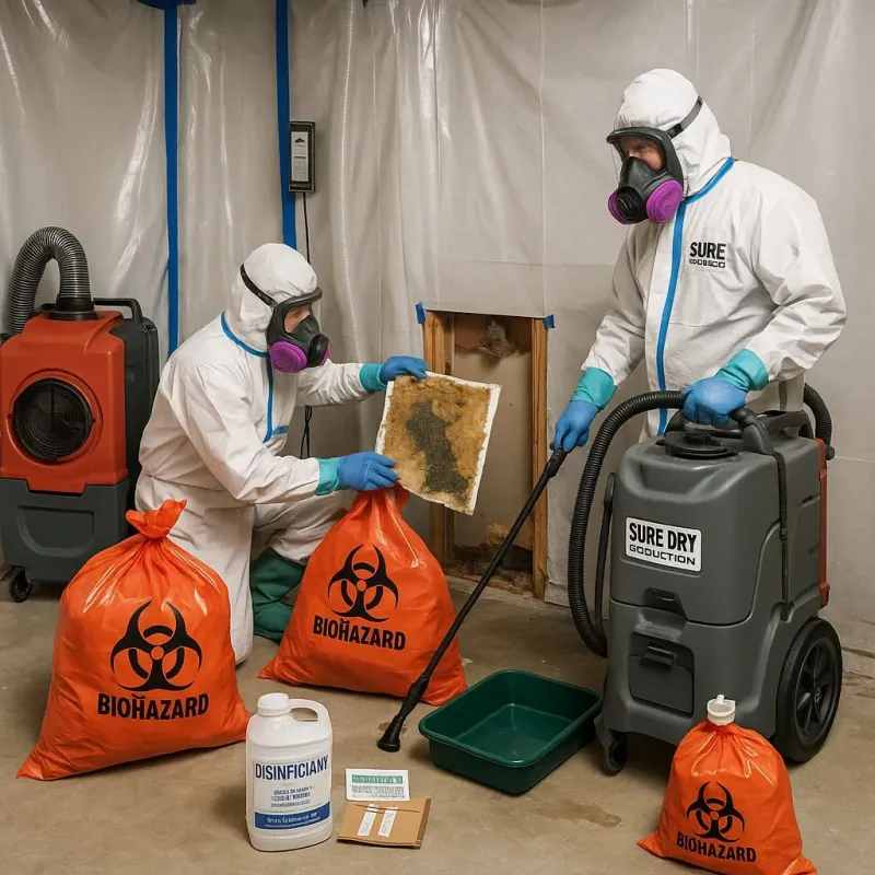Contaminated Water Handling Protocols process in Gove County, KS